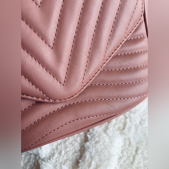 Pink Mauve Crossbody Bag Purse - Picture 6 of 10